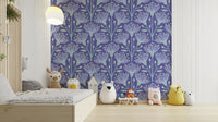 Eucalyptus floral wallpaper mural
