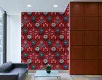 Unique blend of mid-century and cottagecore aesthetics.

