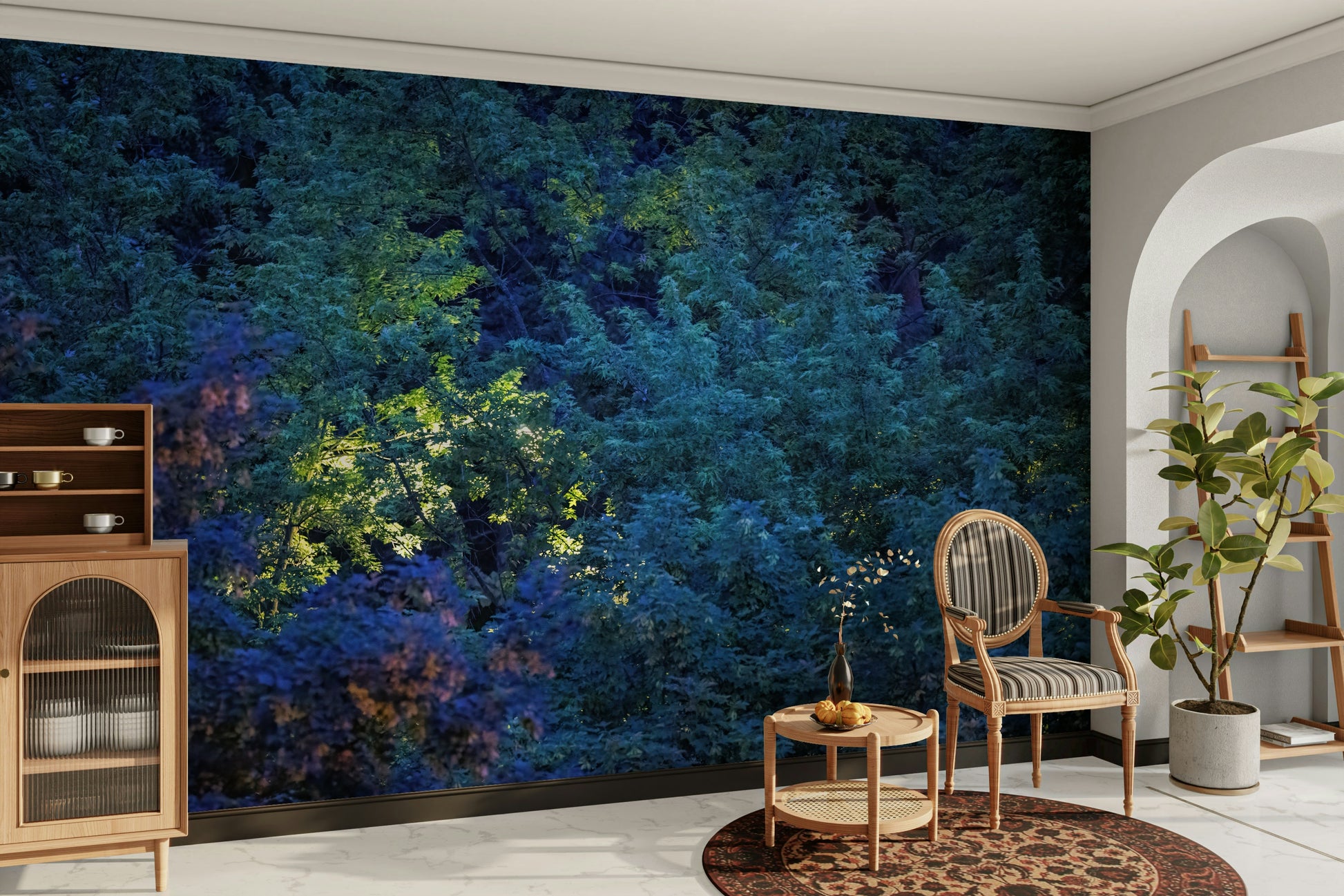 Dreamlike atmosphere for a home.

