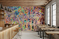 Unique and eye-catching artistic print.

