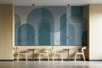 Abstract design with a sense of gentle movement.

