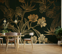 Sophisticated black and white or muted color palette.
