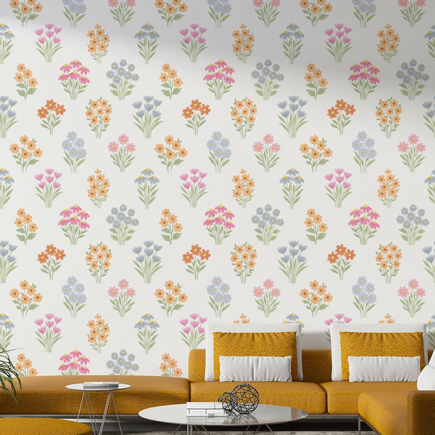 Artistic and romantic floral pattern.


