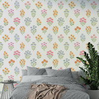 Ideal wallpaper for a bedroom, nursery, or living room.

