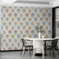 Light and airy botanical wallpaper.

