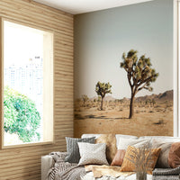 Large-scale print of a desert tree for walls.

