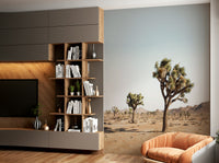 Natural and organic aesthetic wall mural.

