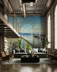 High-resolution image of a lake.

