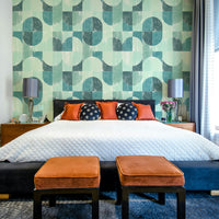 Sense of serene tranquility and refreshing artistry.

