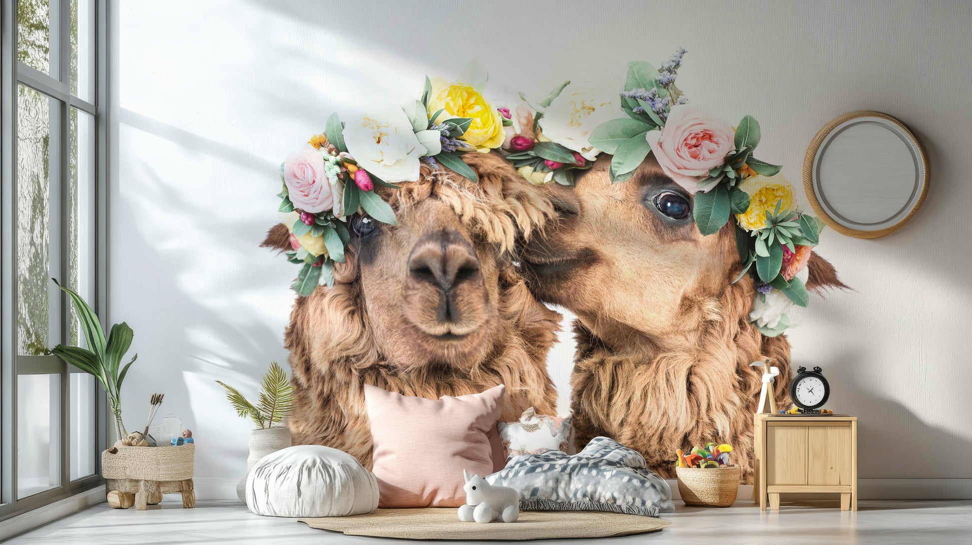 Soft, fluffy wool texture.

