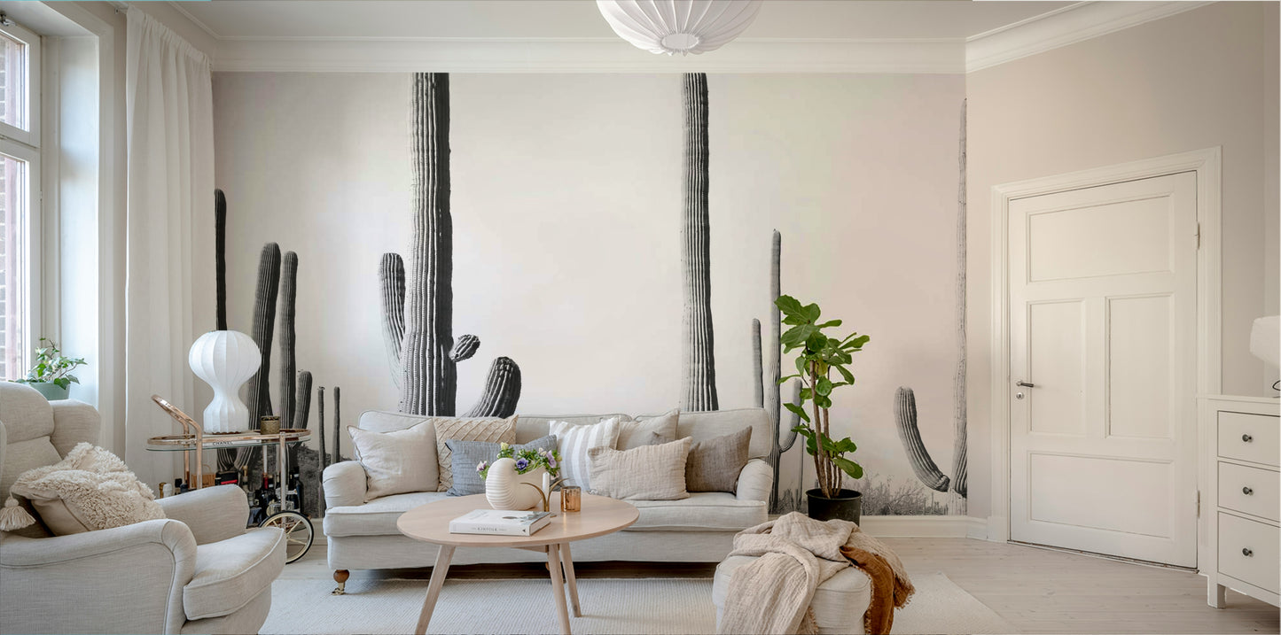 Wall decor evoking the spirit of the American Southwest.

