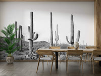 Sense of tranquility, grandeur, and distinctive desert charm.

