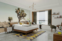 Abstract elements in a dreamlike setting.

