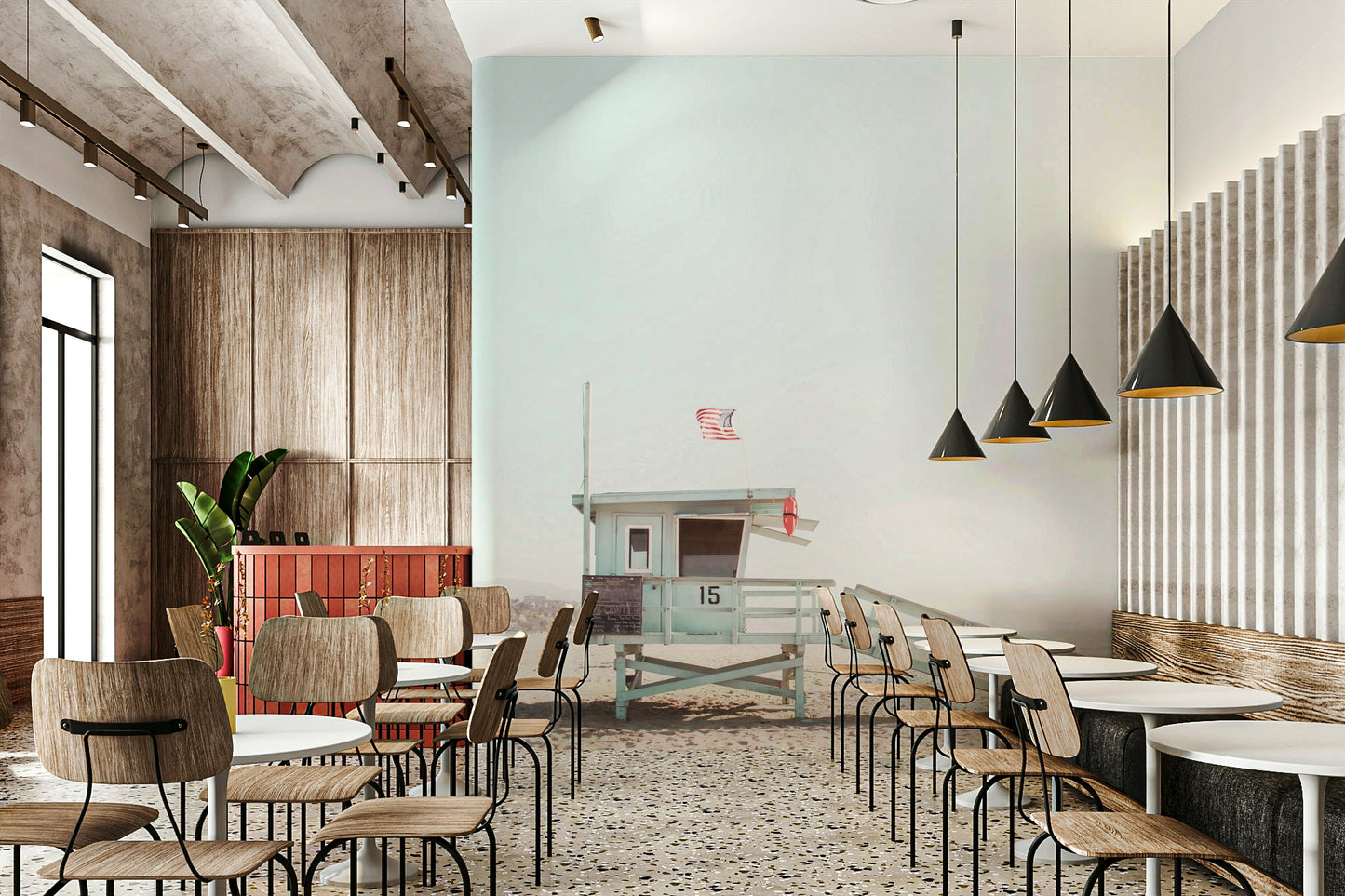 Ideal for a living room, bedroom, or bathroom.

