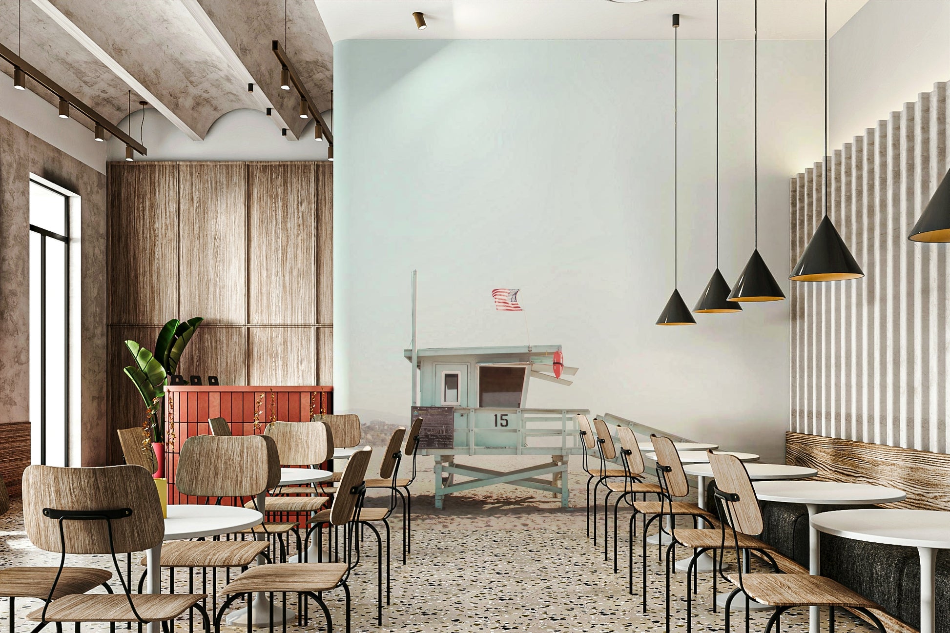 Ideal for a living room, bedroom, or bathroom.

