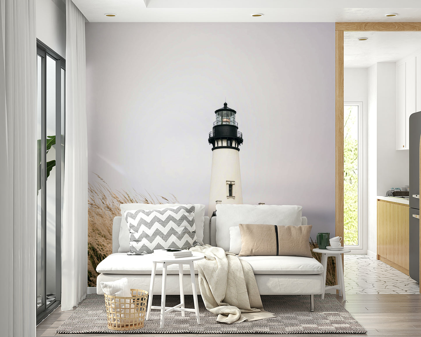 Ideal for a living room, bedroom, or bathroom.

