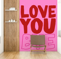 Heartfelt message on a wall.

