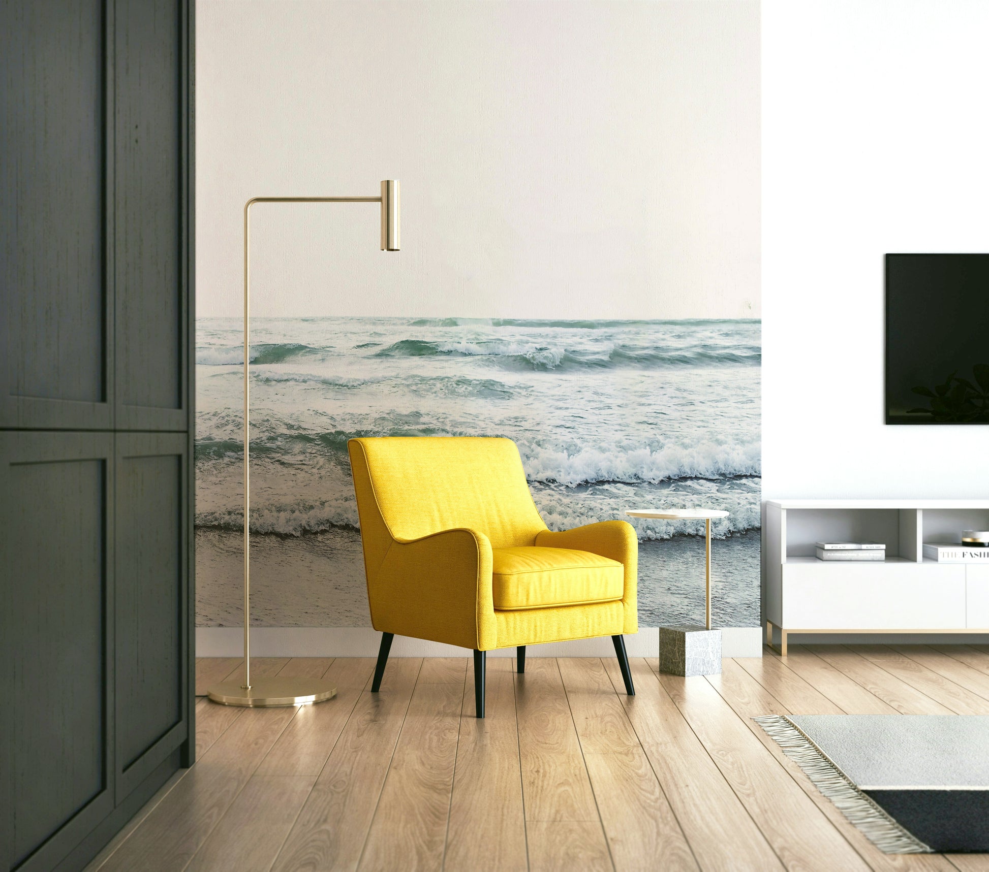 Inviting and calming aesthetic.

