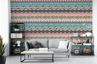 Ethnic motifs and symbolic designs.

