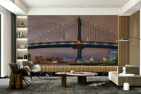 Impressive structure of the bridge.

