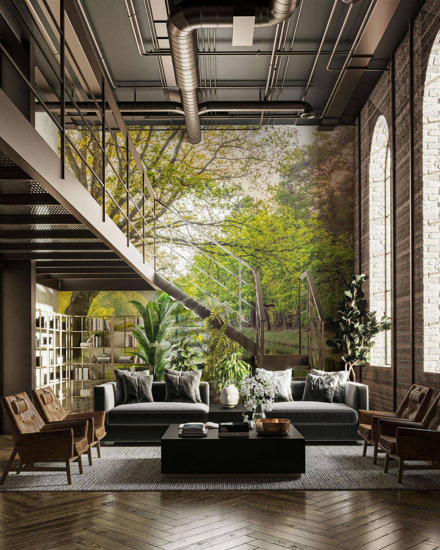 scenic landscape with water

