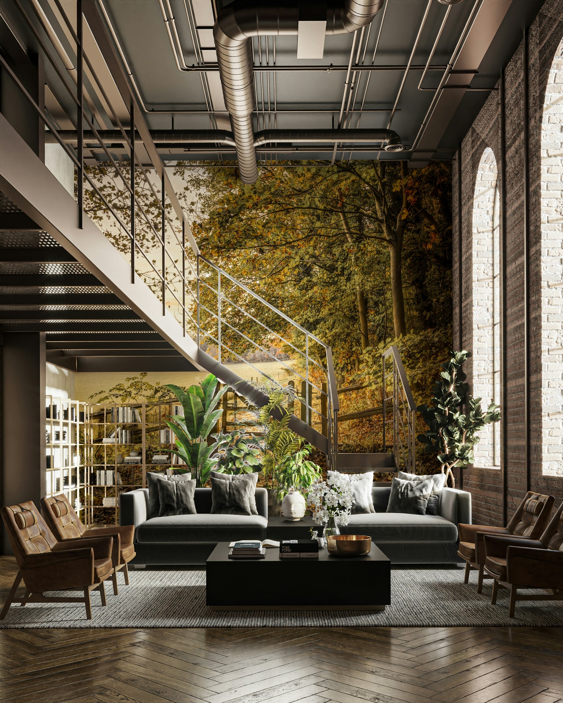 High-resolution image of an autumn scene.

