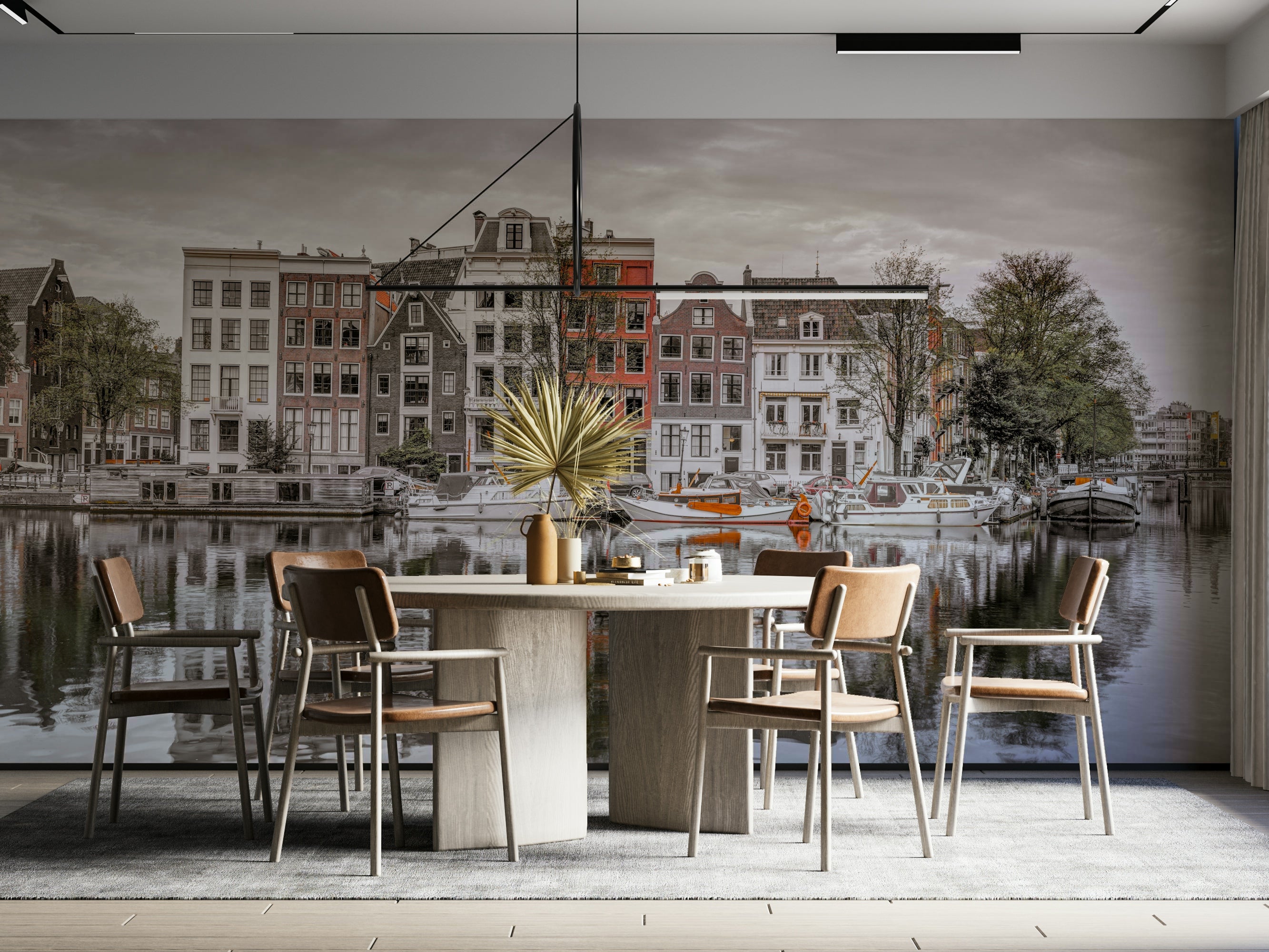 Overcast or bright sky.

