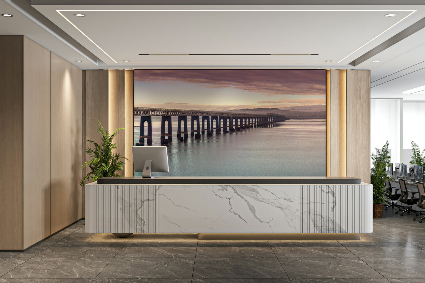 Inviting and calming aesthetic.

