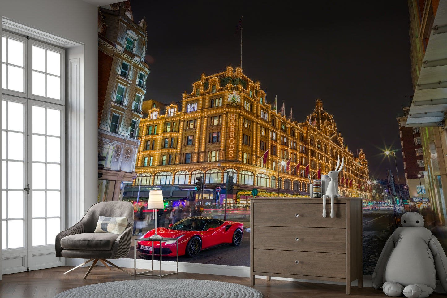 Sophisticated and luxurious aesthetic.

