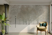 Classic black lamppost.

