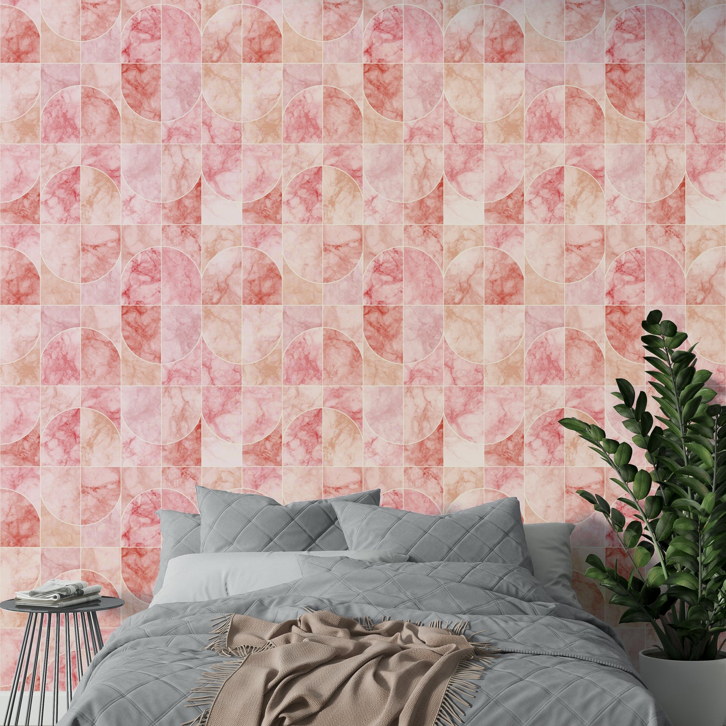 Sense of calm, modernity, and balanced aesthetic.

