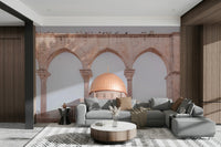 golden dome against a pale sky

