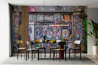 vibrant and dynamic wall art

