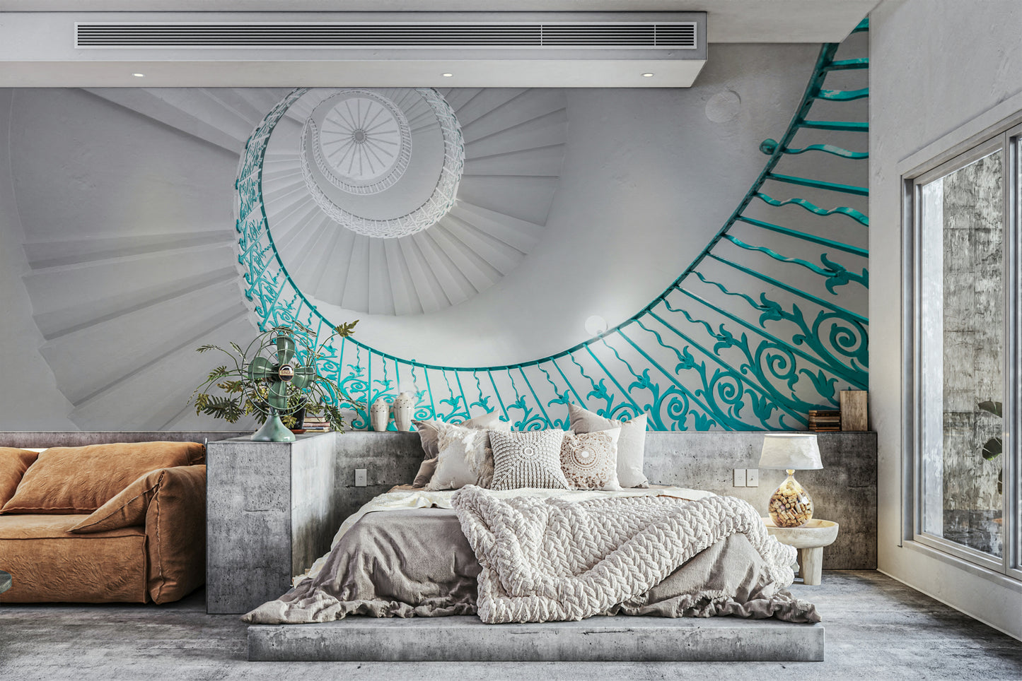 grand staircase wall art

