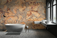 earthy tones and lines

