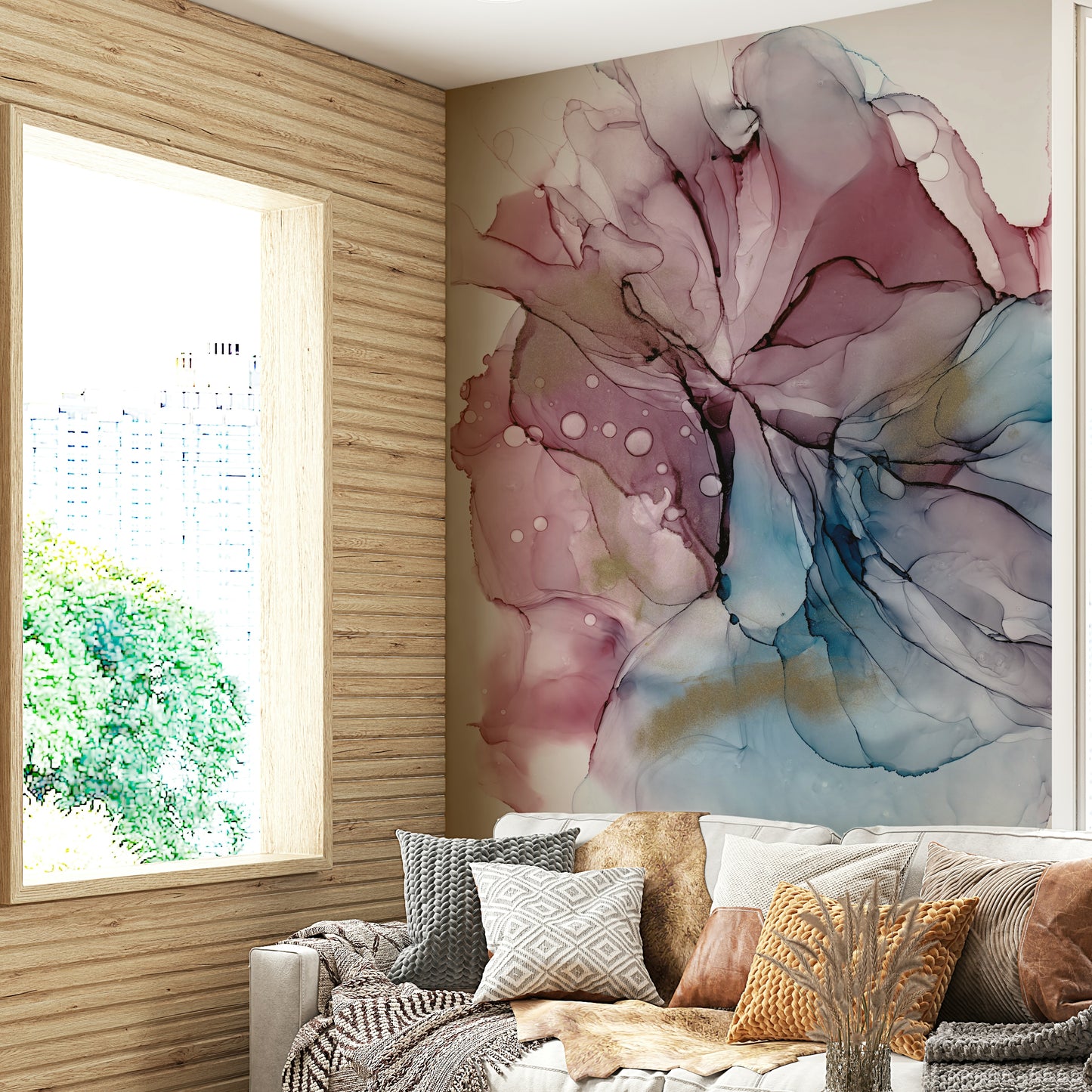 peaceful and artistic wall art

