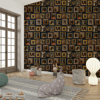 Dog portraits in a variety of breeds and poses.

