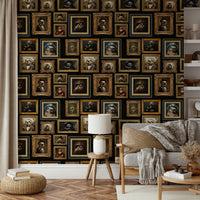 Full view of the mural on a wall.

