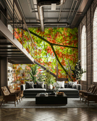 Layered beauty of autumn landscape.

