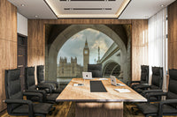 Intricate details of clock tower.

