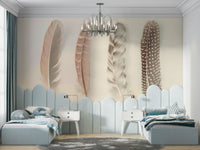 Subtle natural hues.

