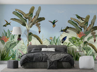 Verdant foliage and dense greenery.

