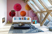 High-resolution image of dahlias.

