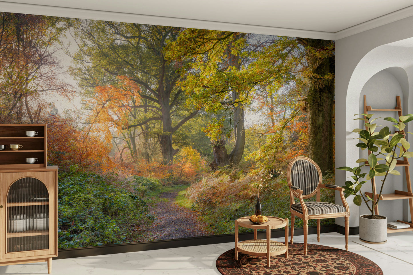 Sense of natural splendor and peaceful serenity.

