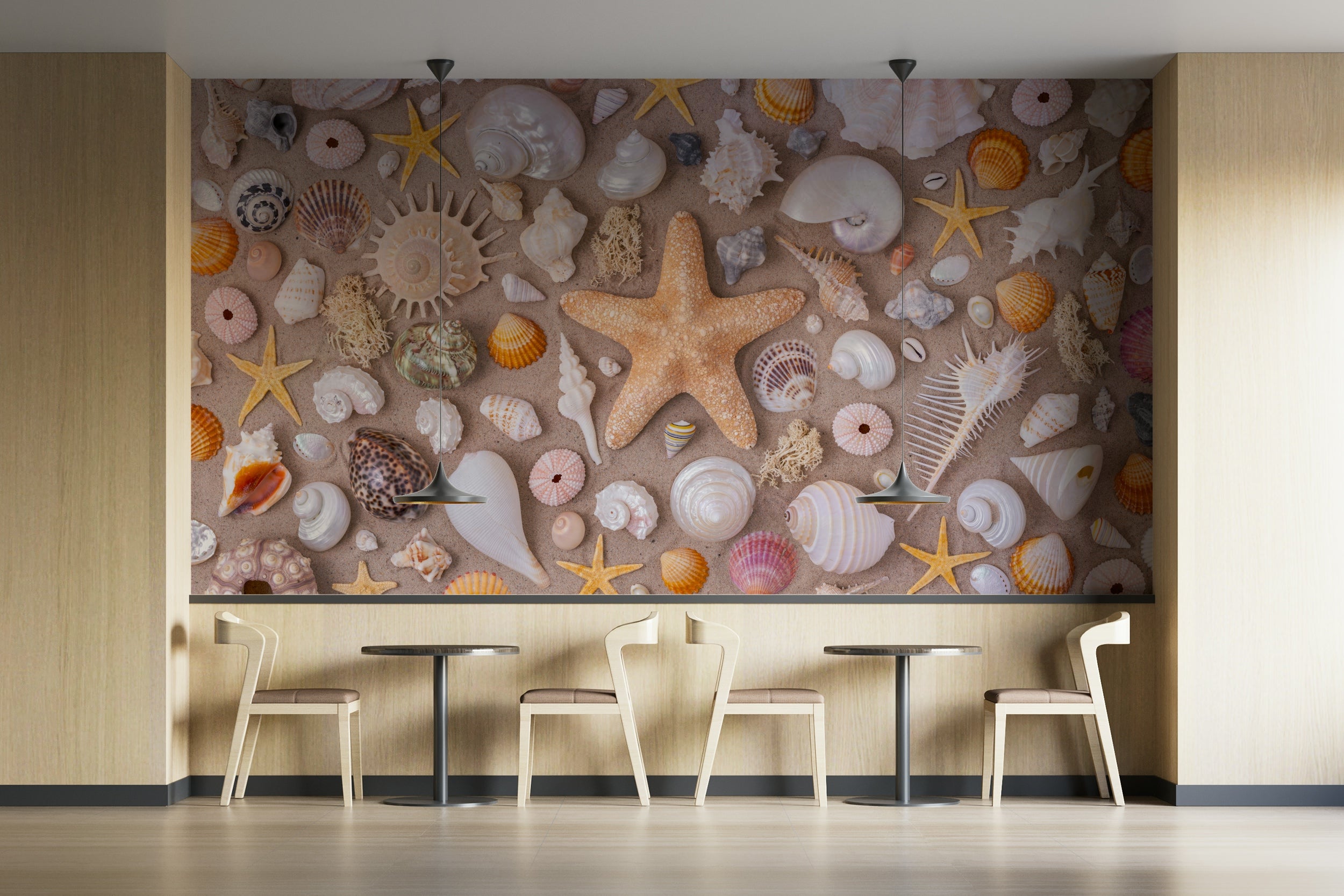 The texture appears realistic, like a high-quality photographic print.
