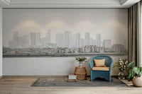 It gives a feeling of calm, intriguing mystery, and inviting urban beauty.
