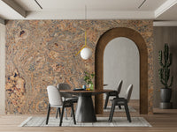 The texture appears realistic, like a high-quality photographic print of cork.
