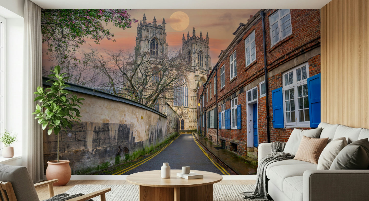 York Minster's Moonlight Glow Wall Mural