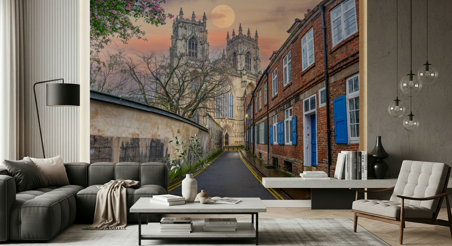 York Minster's Moonlight Glow Wall Mural