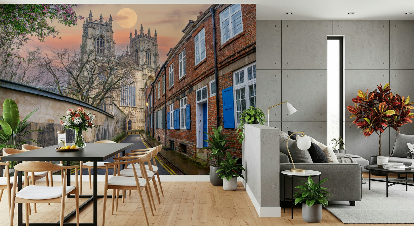 York Minster's Moonlight Glow Wall Mural
